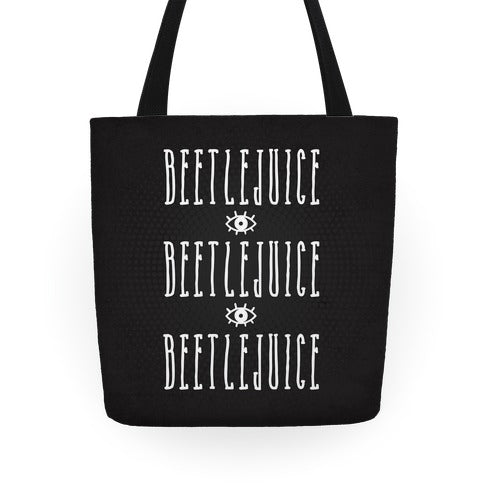 Beetlejuice Sandworm Tote Bag